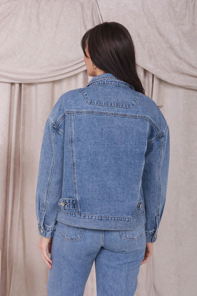 Denim Jacket in Medium Wash