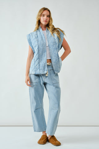 The Marina Denim Vest