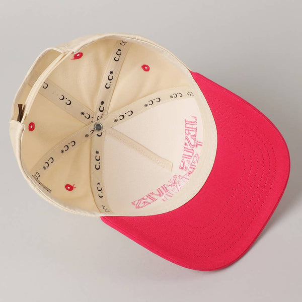 JESUS SAVES I SPEND Embroidery Trucker Hat: HOT PINK / ONE SIZE - Lulu Bella Boutique