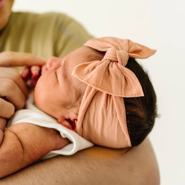 Baby Bling® The Original Knot soft nylon headband: Sienna - Lulu Bella Boutique