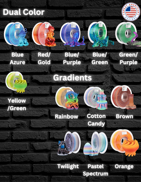 Articulated Loch Ness "Nessy" 3D Printed Toy, Fidget Toy: Green / Orange - Lulu Bella Boutique