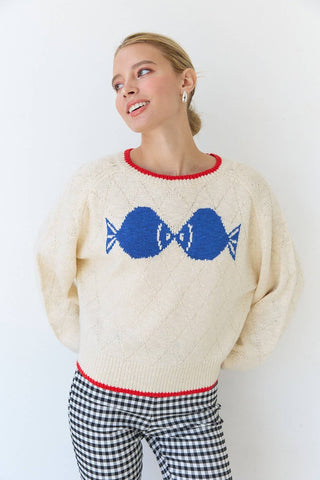 Kissing Fish Sweater