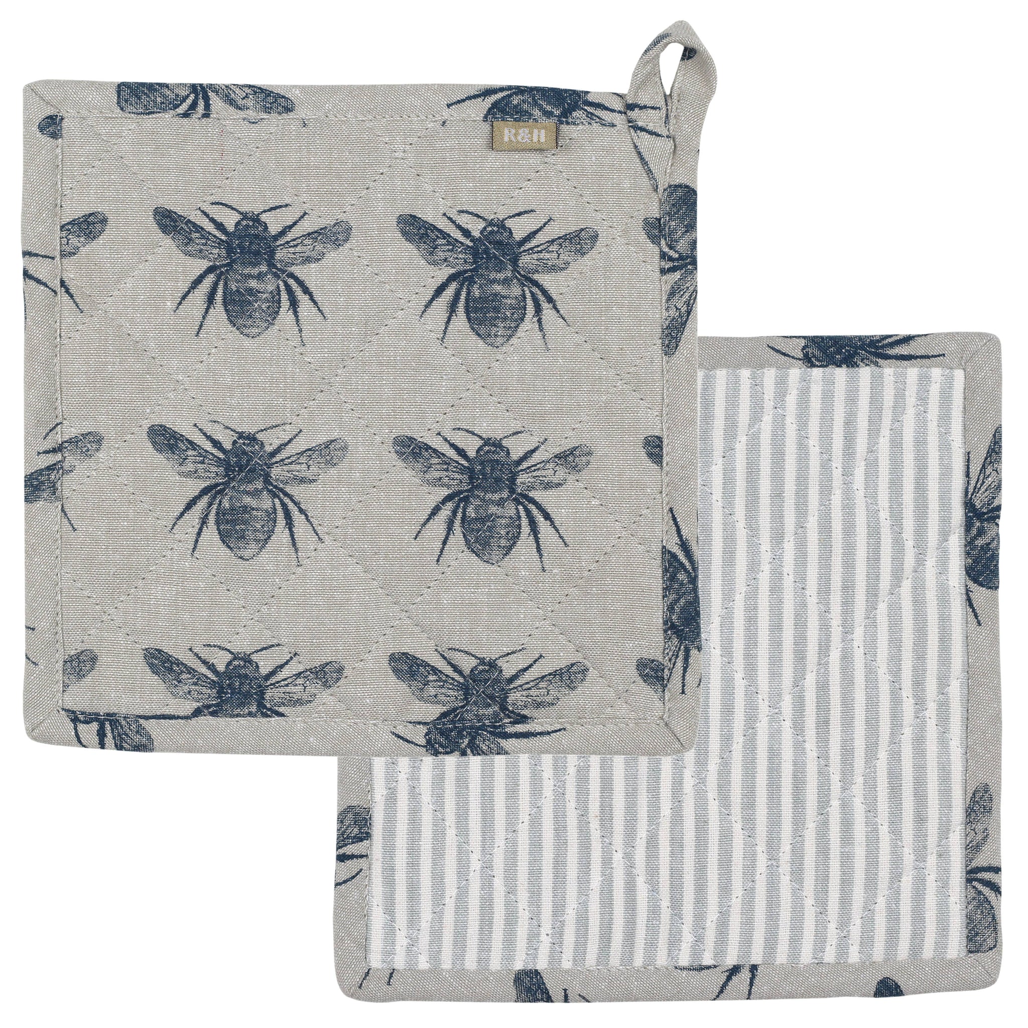 Bee Trivet Prussian Blue - Lulu Bella Boutique