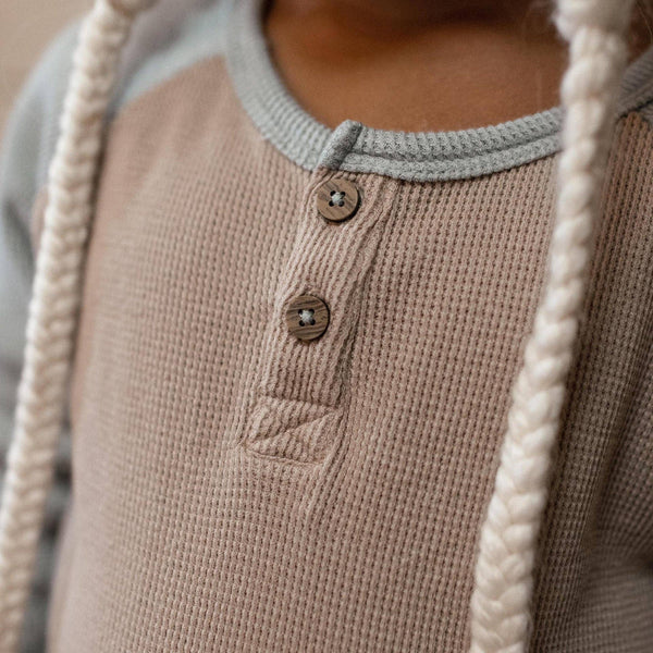 Organic Thermal Boy Tee & Pants Set