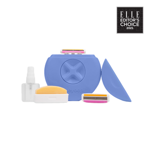 All-in-One Razor - Periwinkle Portable On-the-Go Razor - Lulu Bella Boutique
