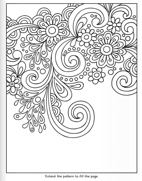 Coloring Book - Color Swirl