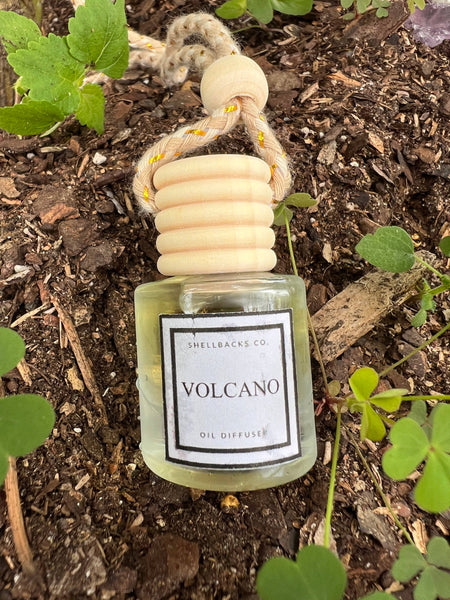 Volcano Car Freshener Diffuser: Vent Clip Diffuser - Lulu Bella Boutique