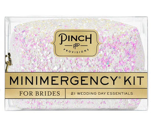 Minimergency Kit for Brides | Wedding Gifts: White Iridescent