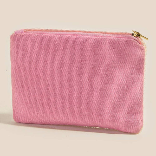 The Queen Crown Seed Beaded Coin Purse: MULTI - Lulu Bella Boutique