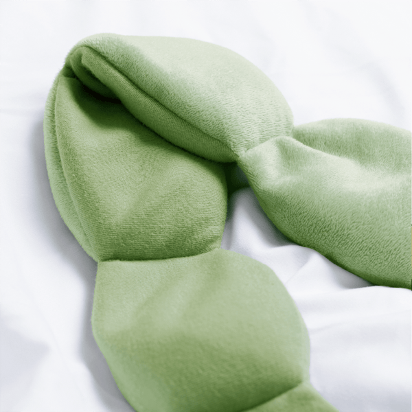 Matcha Weighted Sleep Mask - Eye Mask - Lulu Bella Boutique