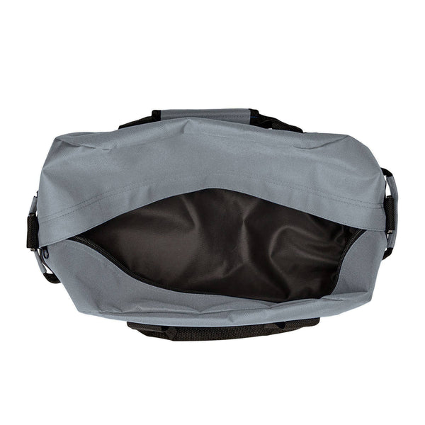 DALIX 14" Small Duffle Bag Two Toned Gym Travel Bag: White - Lulu Bella Boutique