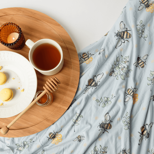 Honey Swaddle Blanket - Lulu Bella Boutique