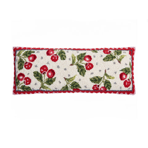 Sweet Cherry Hook Pillow - Suzanne Nicoll - Lulu Bella Boutique