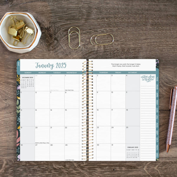 2025 Calendar 5x8 Soft Cover Planners - Choose Design: Be Kind