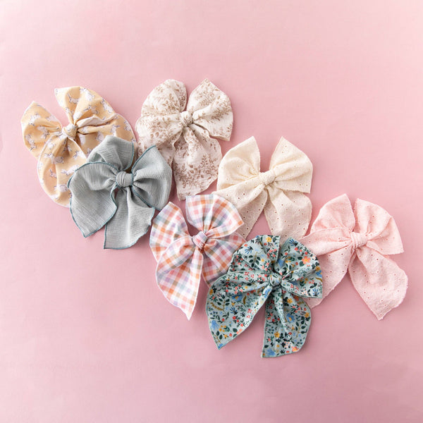 Misty Blue | Party Bow