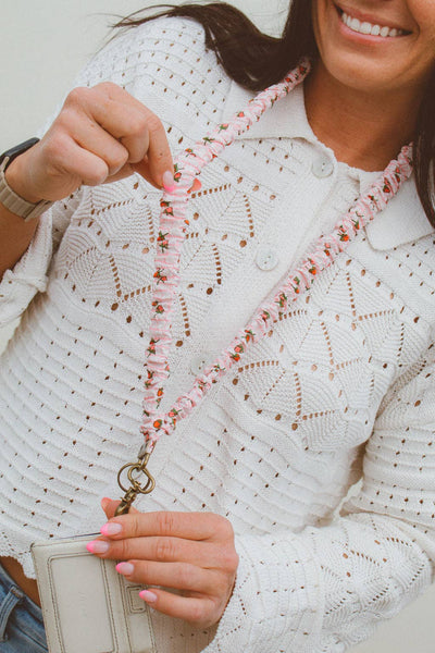 Strawberry Fields Lanyard - Lulu Bella Boutique