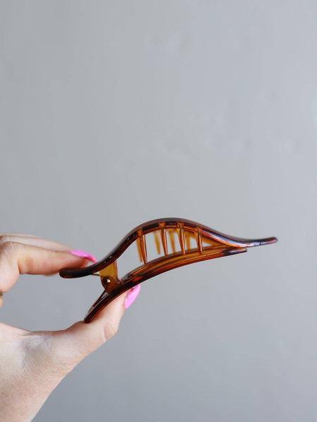LAY DOWN 2.0 CLAW: SHINY LIGHT TORTOISE - Lulu Bella Boutique