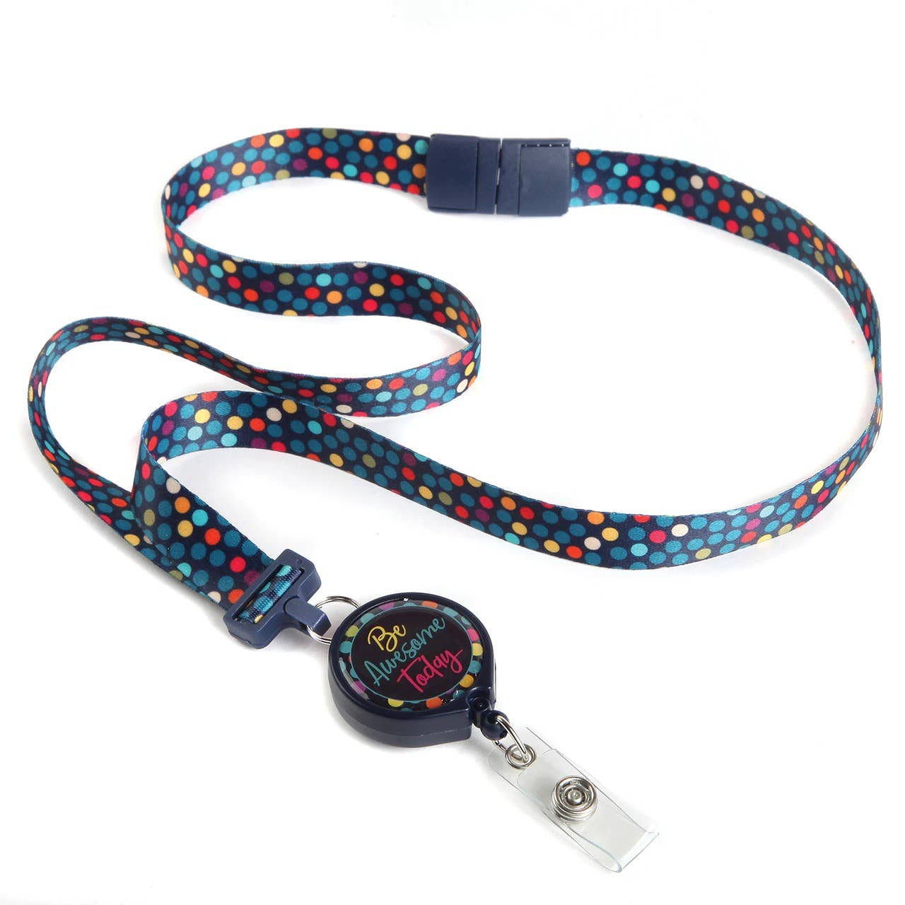 Be Awesome Today Ribbon Lanyard - Lulu Bella Boutique