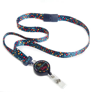 Be Awesome Today Ribbon Lanyard - Lulu Bella Boutique