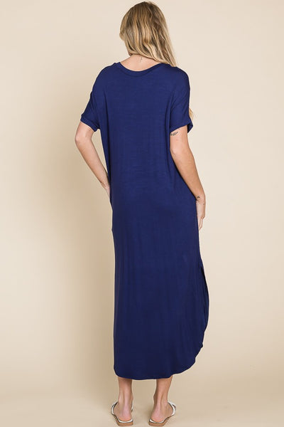 V-Neck Maxi Dress