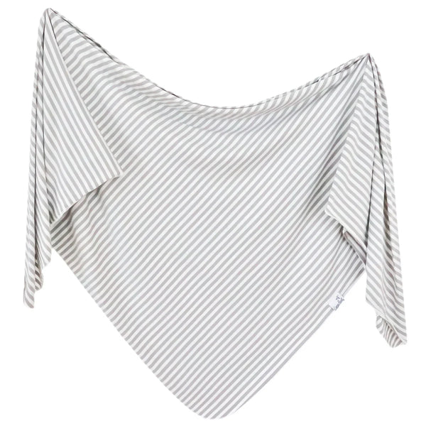 Knit Swaddle Blanket in Everest - Lulu Bella Boutique