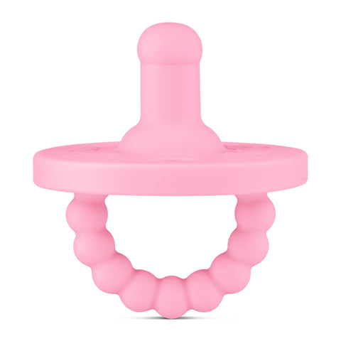 Cutie PAT Round (0-24m) Pacifier + Teether: Taffy