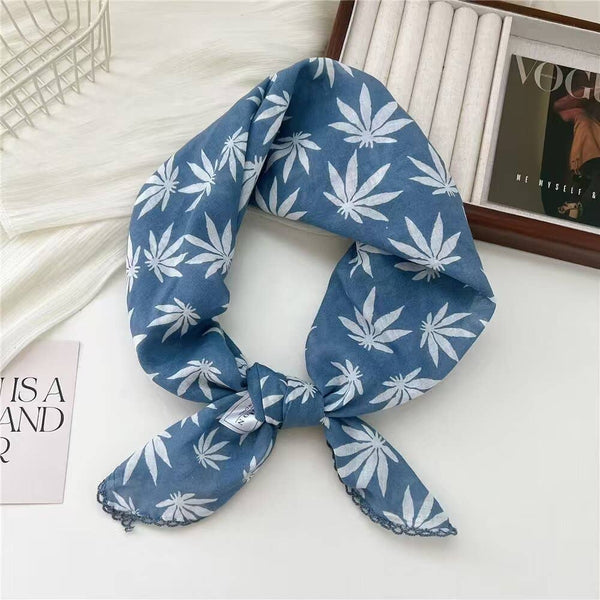 Chic Versatile Vintage Printed Square Scarf - Lulu Bella Boutique