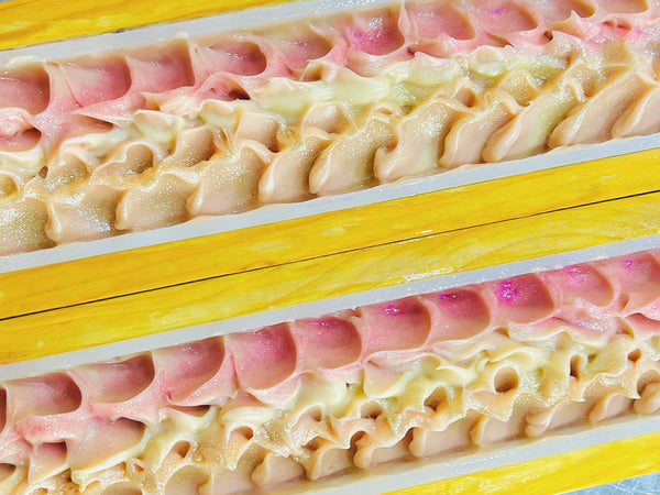 Pink Berry Mimosa Handmade Soap Bar VEGAN COLD PROCESS