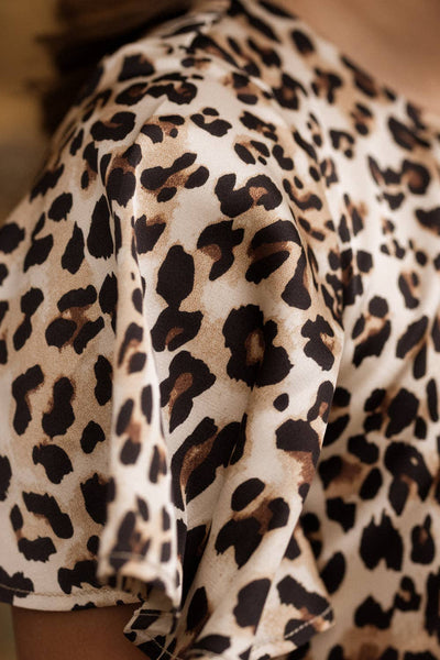Teen Tallulah Dress in Leopard - Lulu Bella Boutique