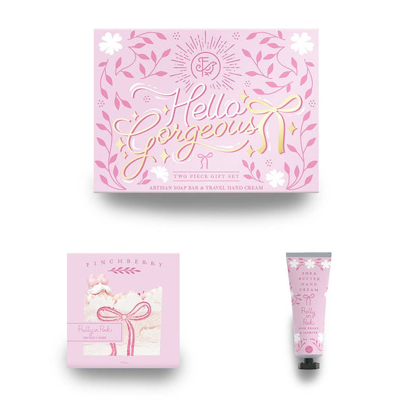 Hello Gorgeous 2 Pc Bath & Body Gift Set