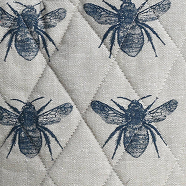 Prussian Blue Honey Bee Oven Glove