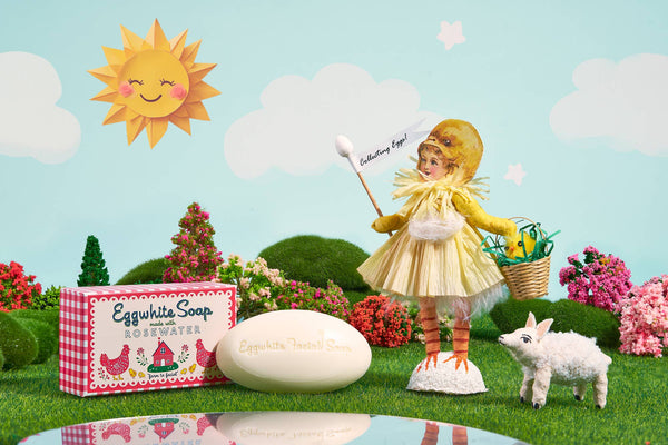 Eggwhite & Rosewater Facial Soap - Lulu Bella Boutique