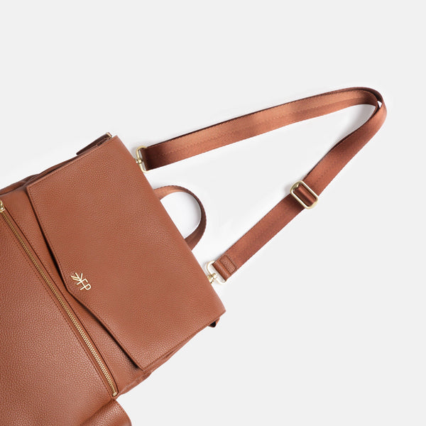 Cognac Classic Diaper Bag II