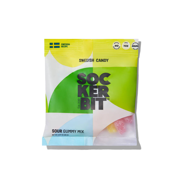 Sour Gummy Mix Swedish Candy Bag 2.8oz - Lulu Bella Boutique