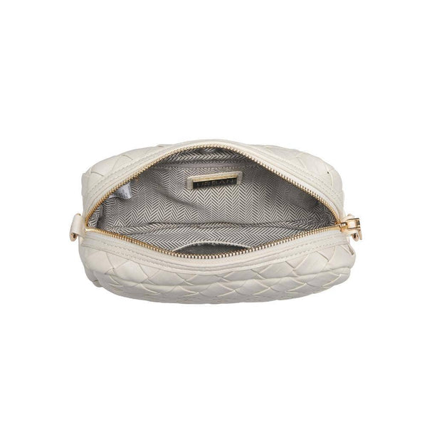 Maddie Woven Crossbody: Black - Lulu Bella Boutique