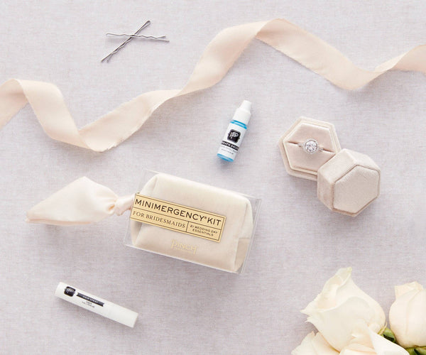 Velvet Minimergency Kit for Bridesmaids: Blush - Lulu Bella Boutique