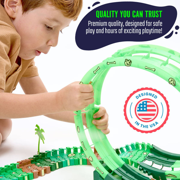 Ultimate Glows Dino Race Track - The Perfect Christmas Gift