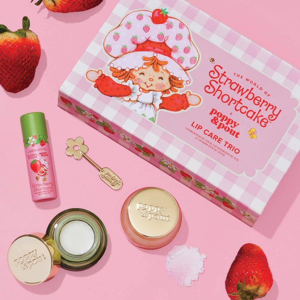 Limited Edition, Lip Care Trio, Strawberry Shortcake - Lulu Bella Boutique