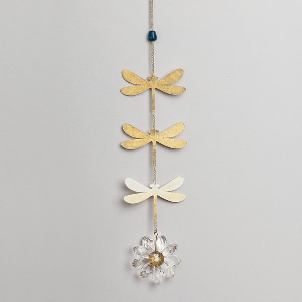 Suncatcher - Dragonfly/Blue Apatite - Lulu Bella Boutique