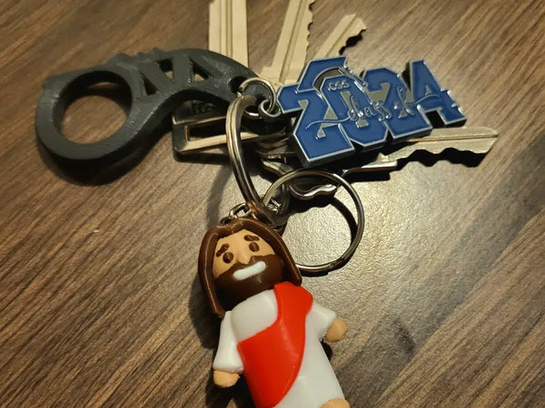 Tiny Baby Jesus 3D Printed Fidget Toy and Keychain: Baby - Lulu Bella Boutique