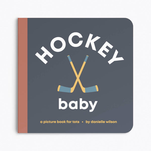 Hockey Baby- Board Book - Lulu Bella Boutique