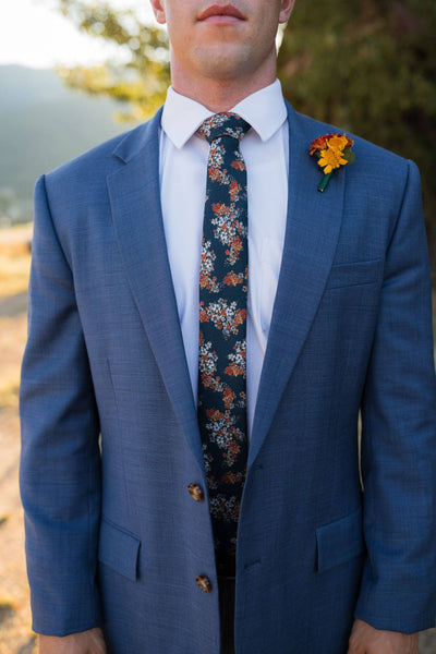 Copper Garden - Men's Tie: Mens Modern - 2.5" wide x 58" long