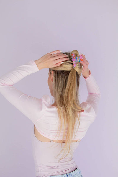 Spring Blooms Claw Clip - Lulu Bella Boutique