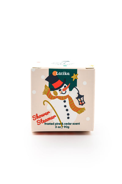 Christmas Shower Steamer Cube - Snow