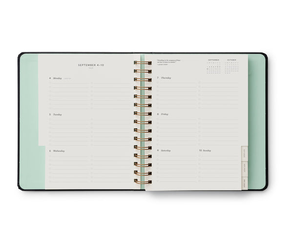 2024 Flores 17-Month Covered Planner