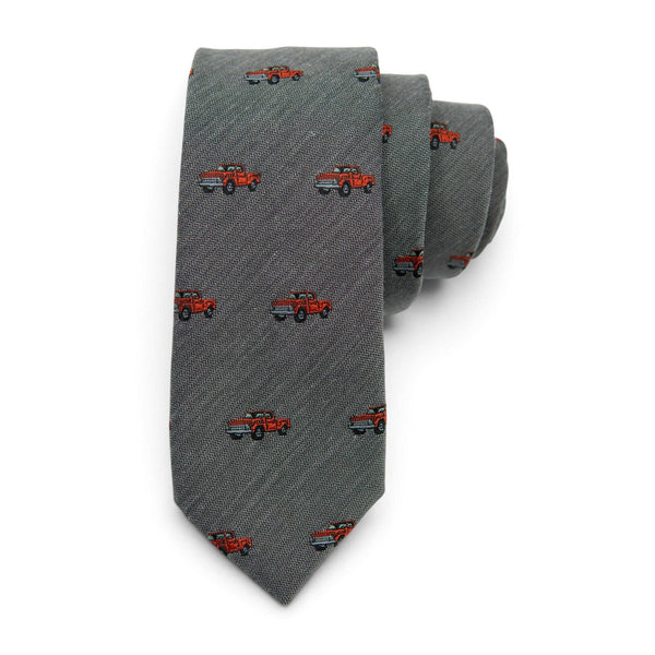 Ol' Red - Men's Tie: Mens Modern - 2.5" wide x 58" long