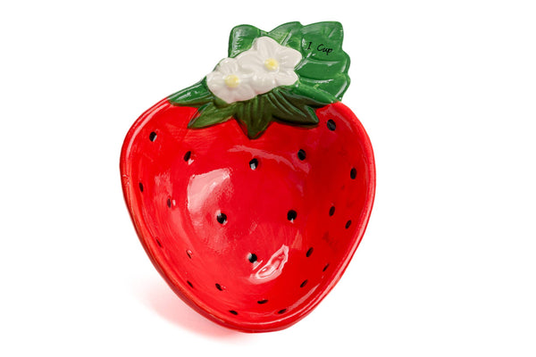 Strawberry Measuring Cups, set of 4 - Lulu Bella Boutique