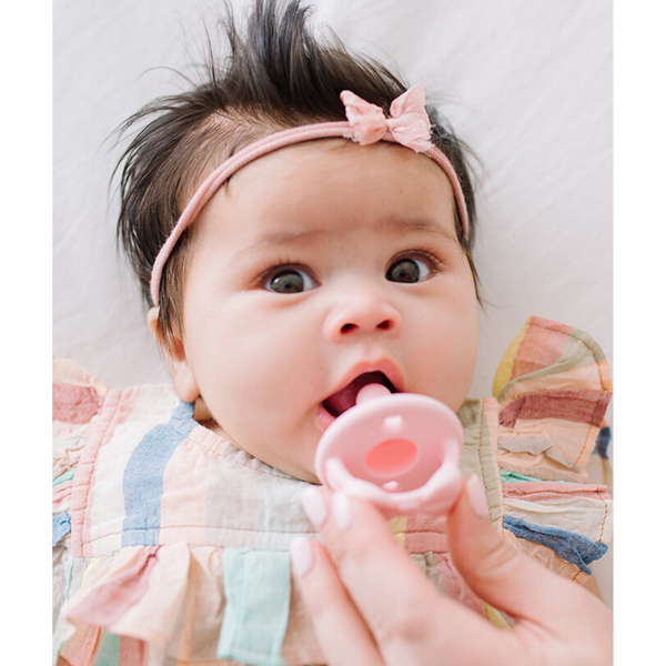 Sweetie Soother™ Pacifier Sets (2-pack): 6-18 M Pink Bows