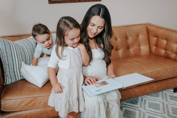 Celestial Skies Luxury Baby Memory Book - Lulu Bella Boutique