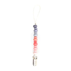 Girl Multi Color Pacifier Clip